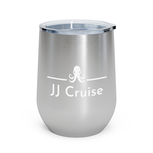 JJ Cruise Branded 12oz Insulated Wine Tumbler