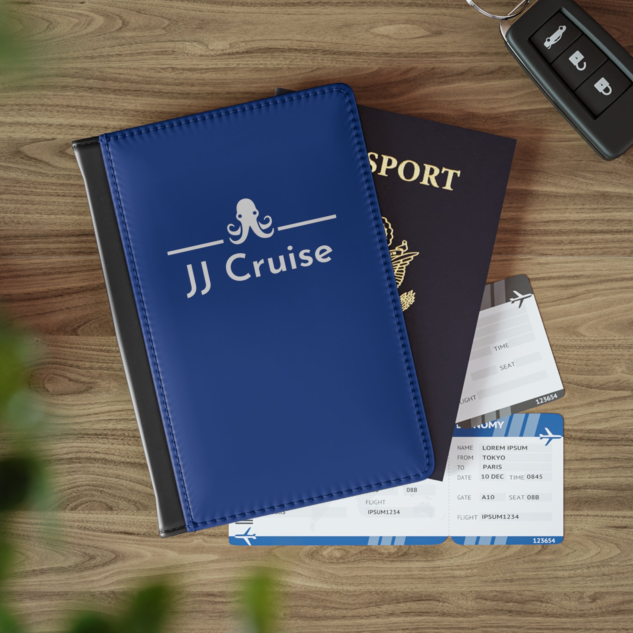 JJ Cruise Branded Passport Cover