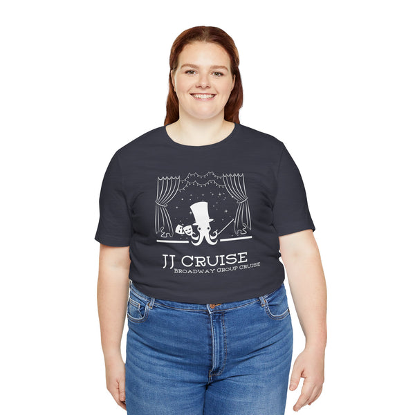 JJ Cruise Broadway Group Cruise Unisex Jersey Short Sleeve Tee