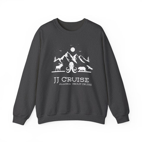 JJ Cruise Alaska Group Cruise Heavy Blend™ Crewneck Sweatshirt (Unisex)