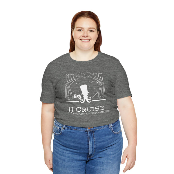 JJ Cruise Broadway Group Cruise Unisex Jersey Short Sleeve Tee