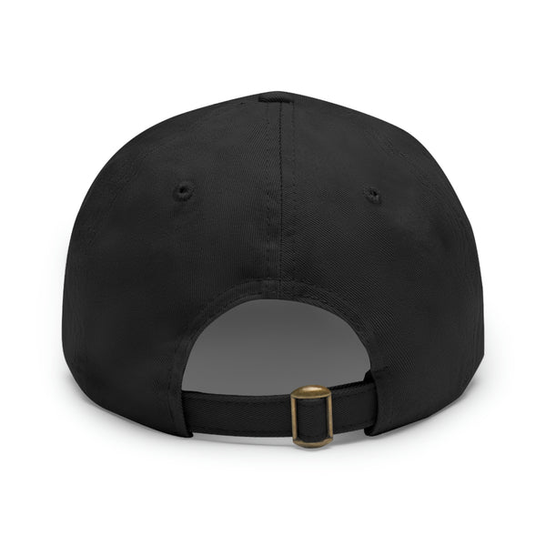 JJ Cruise Brand Dad Hat with Leather Patch