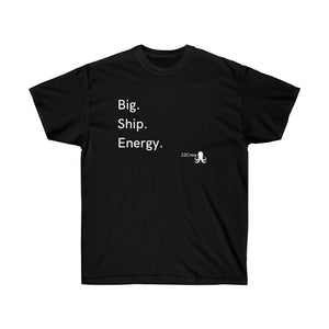 Big Ship Energy. JJ Cruise Branded Unisex Ultra Cotton Tee (JJ Crew Collection)