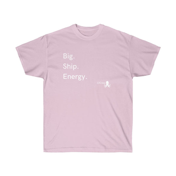 Big Ship Energy. JJ Cruise Branded Unisex Ultra Cotton Tee (JJ Crew Collection)