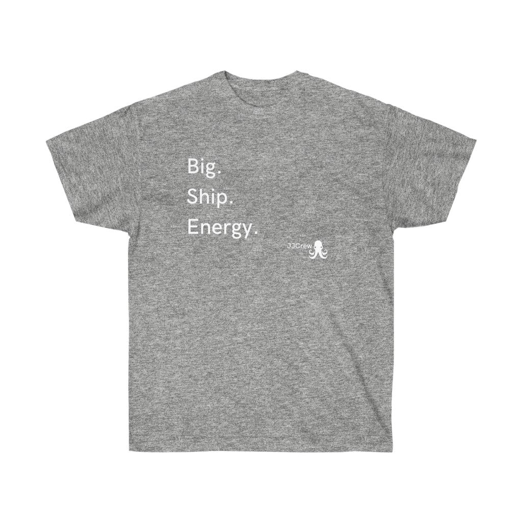 Big Ship Energy. JJ Cruise Branded Unisex Ultra Cotton Tee (JJ Crew Co –  MouthyTees