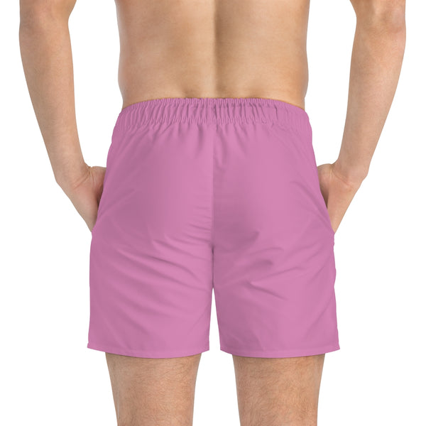 JJ Cruise Branded Swim Trunks (Retro Pink)